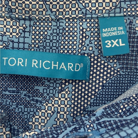 Tori Richard Hawaiian Men's Shirt Size 3XL Digital Tropical Print Beach Resort - Picture 7 of 12